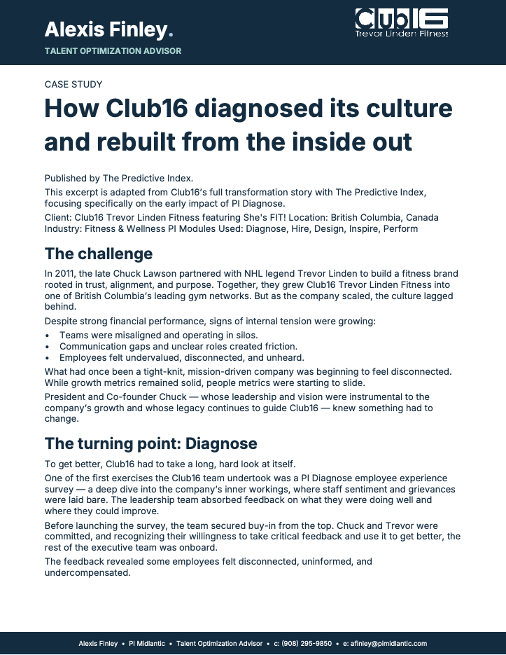 Club16 case study cover