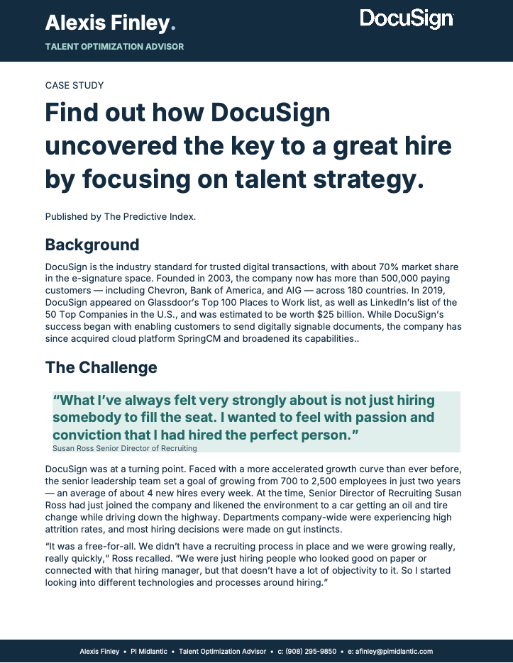 DocuSign case study cover