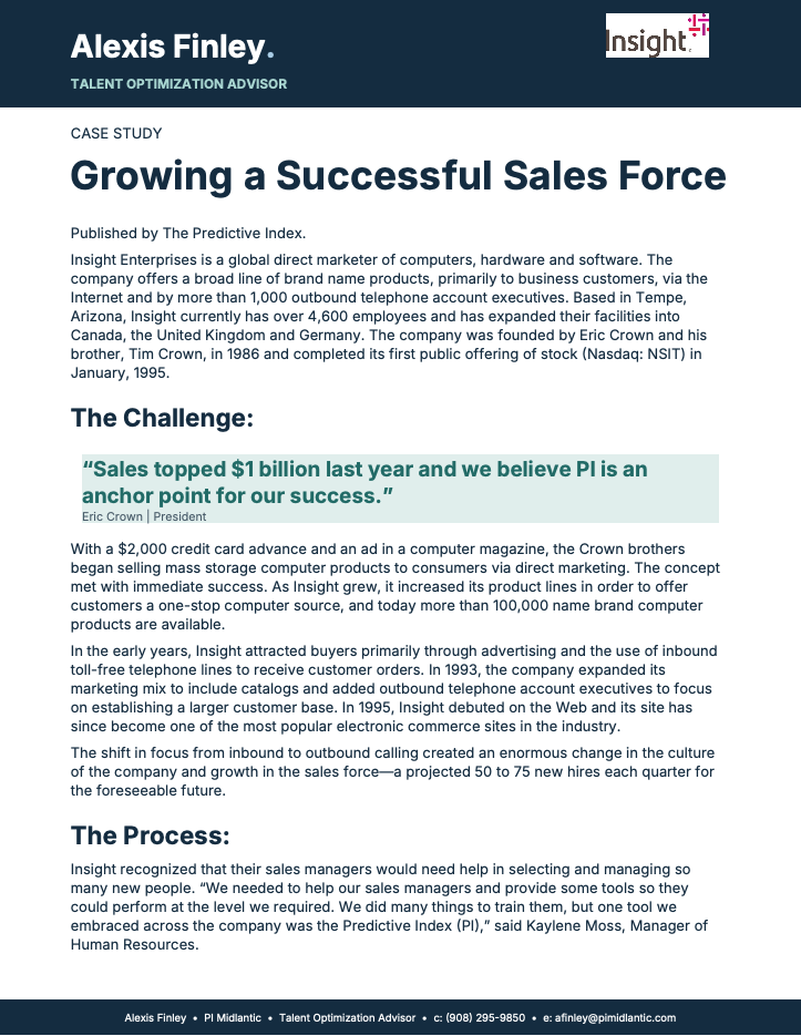 Insight Enterprises case study cover