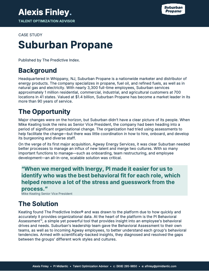 Suburban Propane case study cover