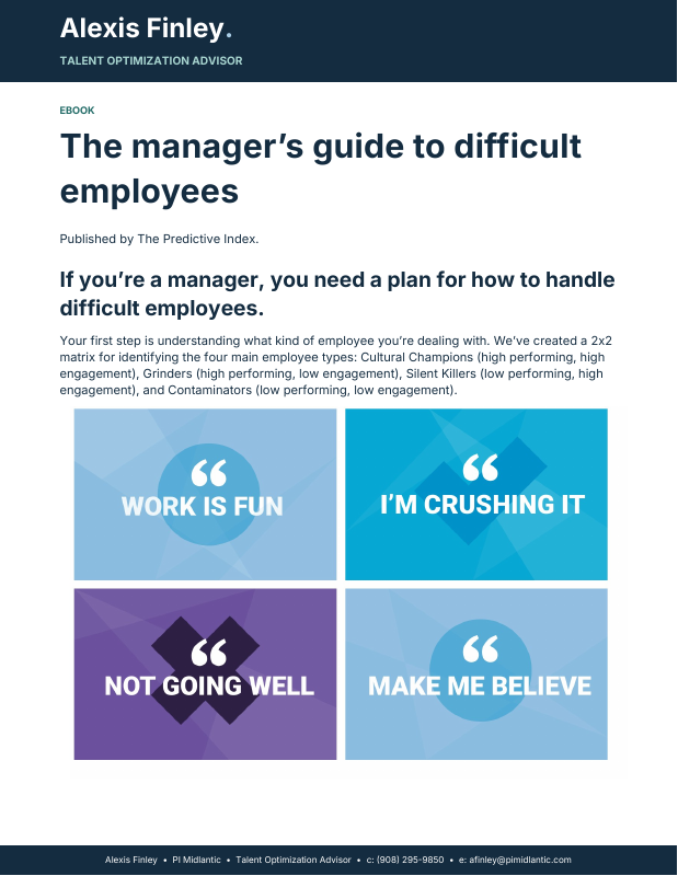 Cover preview: The Manager’s Guide to Difficult Employees